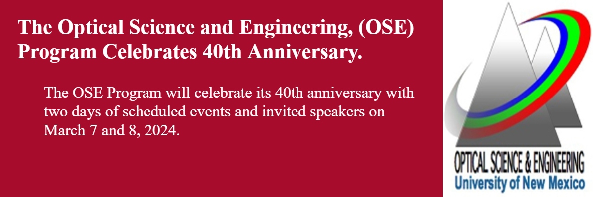 RSVP for the OSE 40th Anniversary 