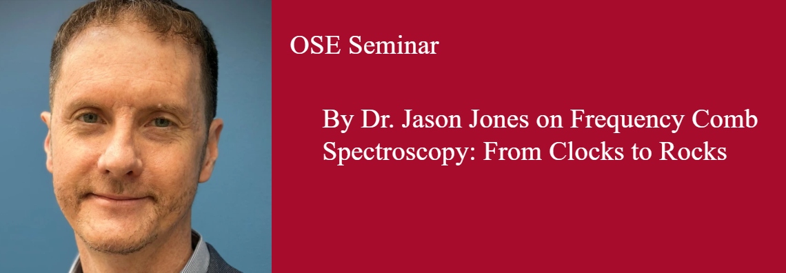 OSE Seminar, Thursday, April 16th, Time: 12:45 PM to 1:45 PM at CHTM, Room 103 and Zoom.